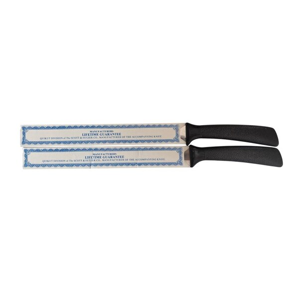 Vintage Sharpkut Carve and Serve Knife by Quikut Set of 2 Unused - Picture 5 of 6